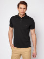 detail Tommy Hilfiger pánske zelené polo tričko