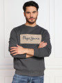detail Pepe Jeans šedá pánska Sean mikina