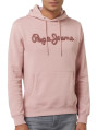 detail Pepe Jeans pánska staroružová Ryan mikina