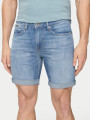 detail Pepe Jeans pánske modré džínsové šortky