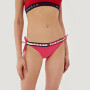 detail Tommy Hilfiger dámske ružové plavkové nohavičky