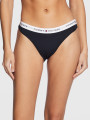 detail Tommy Hilfiger dámske tmavo modré nohavičky