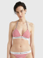 detail Tommy Hilfiger dámska pruhovaná plavková podprsenka