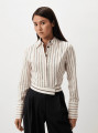detail Tommy Hilfiger dámska pruhovaná košeľa
