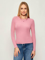 detail TJW SLIM ESSENTIAL RIB LS