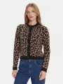 detail TJW LEOPARD CARDIGAN