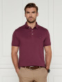 detail Tommy Hilfiger pánske vínové polo tričko
