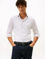 detail Tommy Hilfiger pánska biela košeľa