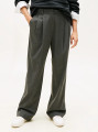 detail FLANNEL RELAXED STRAIGHT PANT