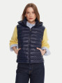 detail Tommy Hilfiger dámska tmavo modrá vesta 