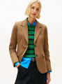 detail Tommy Hilfiger dámske hnedé sako