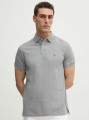 detail Tommy Hilfiger pánske šedé polo tričko