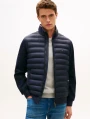 detail Tommy Hilfiger pánska tmavo modrá bunda