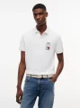 detail Tommy Hilfiger pánske biele polo tričko