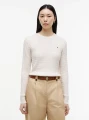 detail Tommy Hilfiger dámsky béžový sveter
