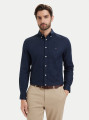 detail Tommy Hilfiger pánska tmavo modrá košeľa