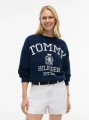 detail Tommy Hilfiger dámska tmavo modrá mikina