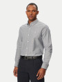 detail Calvin Klein pánska modrá košeľa