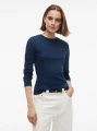 detail Tommy Hilfiger dámske tmavo modré tričko