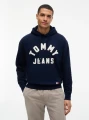 detail Tommy Jeans pánska tmavo modrá mikina