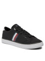 detail Tommy Hilfiger pánske čierne tenisky