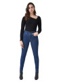 detail Salsa Jeans dámske modré džínsy
