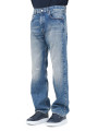 detail Tommy Jeans pánske modré džínsy