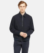 detail Tommy Hilfiger pánsky modrý bomber