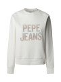 detail Pepe Jeans dámska krémová mikina