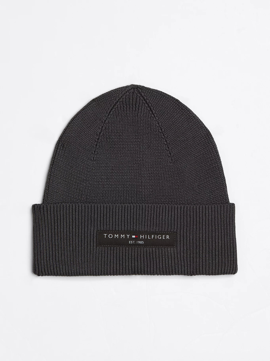 detail Tommy Hilfiger pánska šedá čiapka