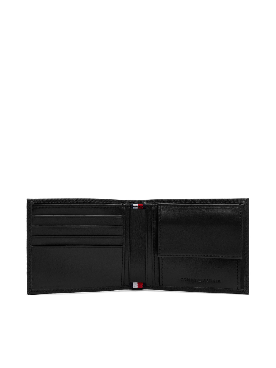 detail Tommy Hilfiger pánska čierna peňaženka
