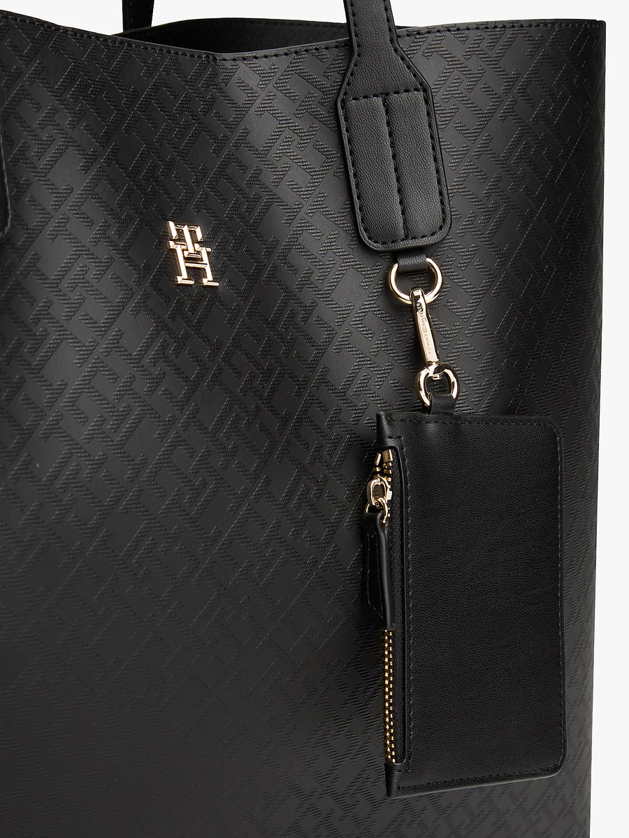 detail Tommy Hilfiger dámska čierna kabelka