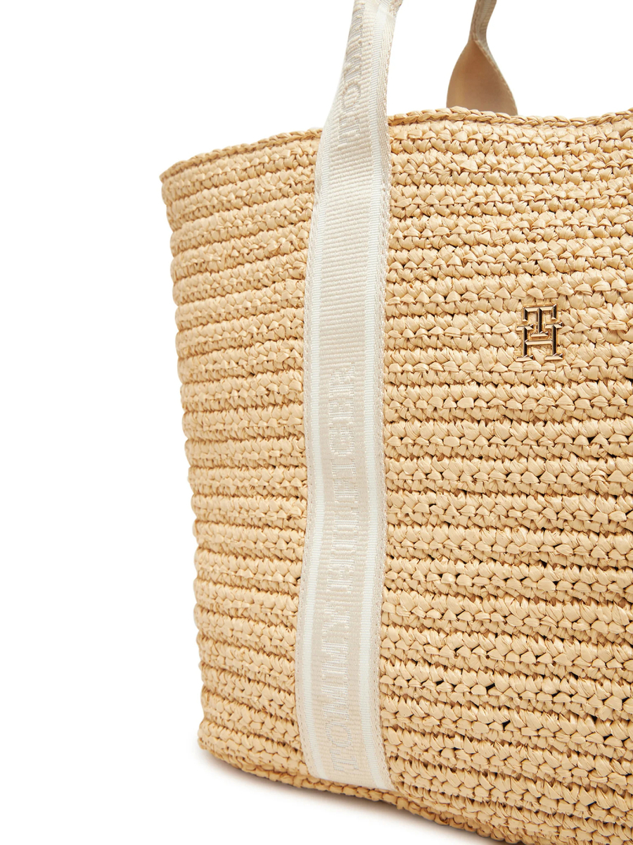 detail Tommy Hilfiger dámska béžová kabelka
