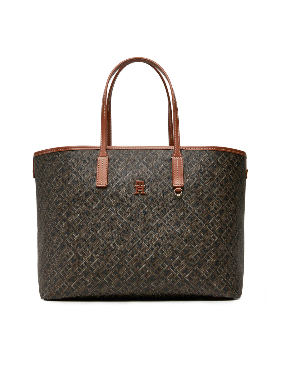 detail Tommy Hilfiger dámska čierna kabelka Tote