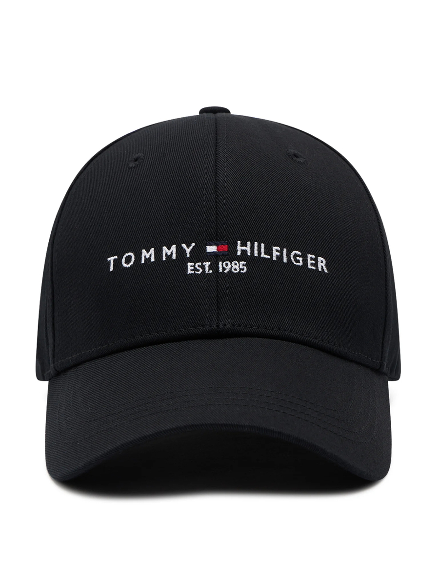detail Tommy Hilfiger pánska čierna šiltovka 