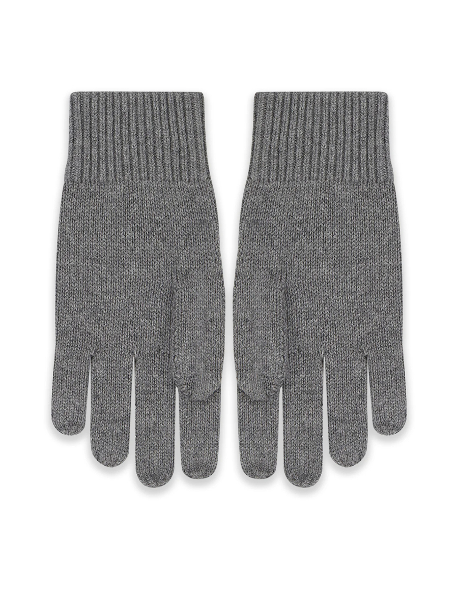 detail Tommy Hilfiger pánske šedé rukavice