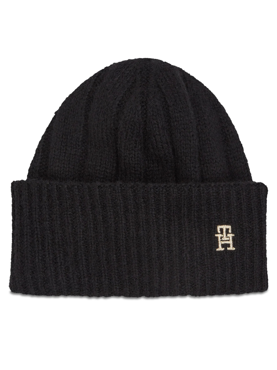 detail Tommy Hilfiger dámska čierna čiapka