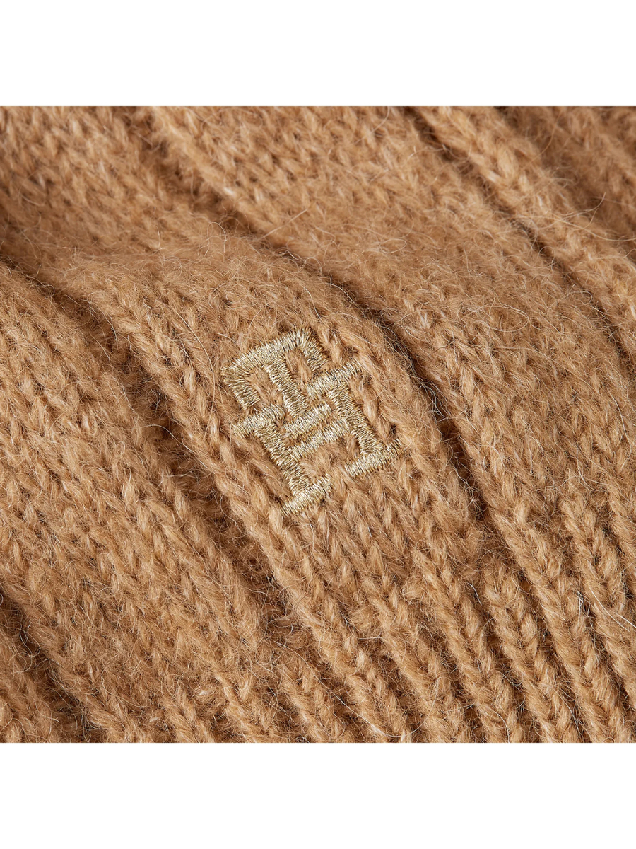 detail Tommy Hilfiger dámsky béžový šál