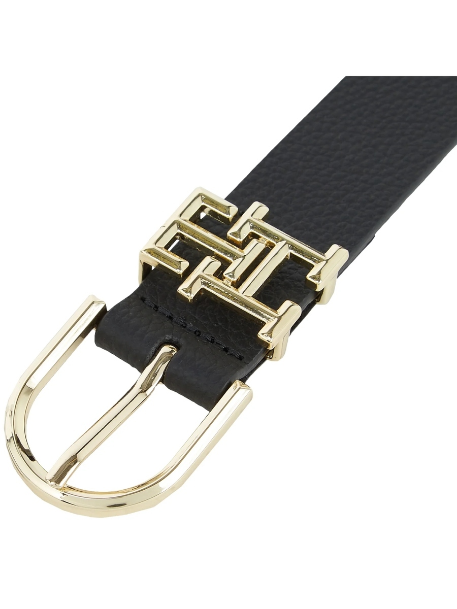 detail Tommy Hilfiger dámsky čierny opasok 