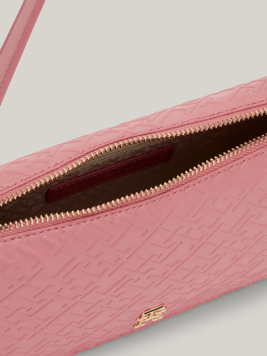 detail Tommy Hilfiger dámska ružová kabelka