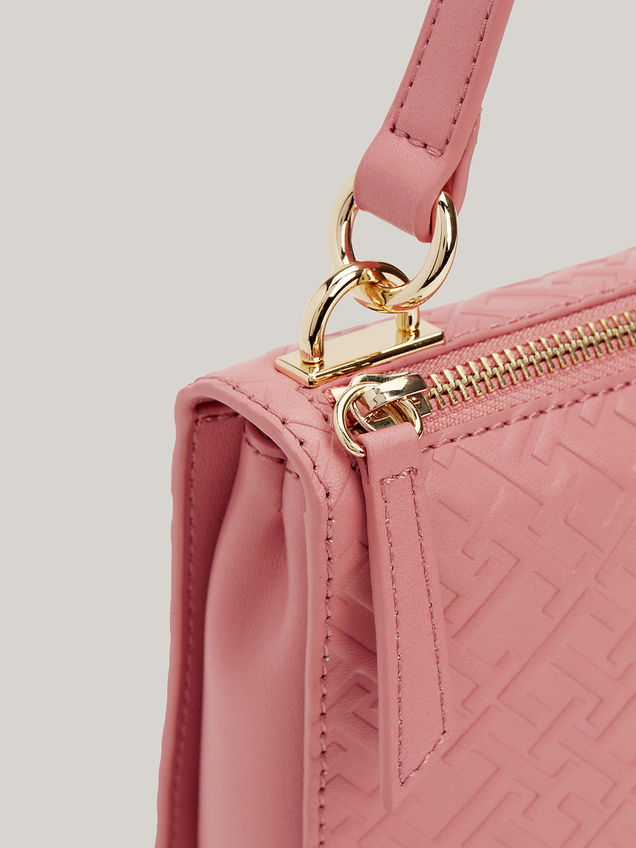 detail Tommy Hilfiger dámska ružová kabelka