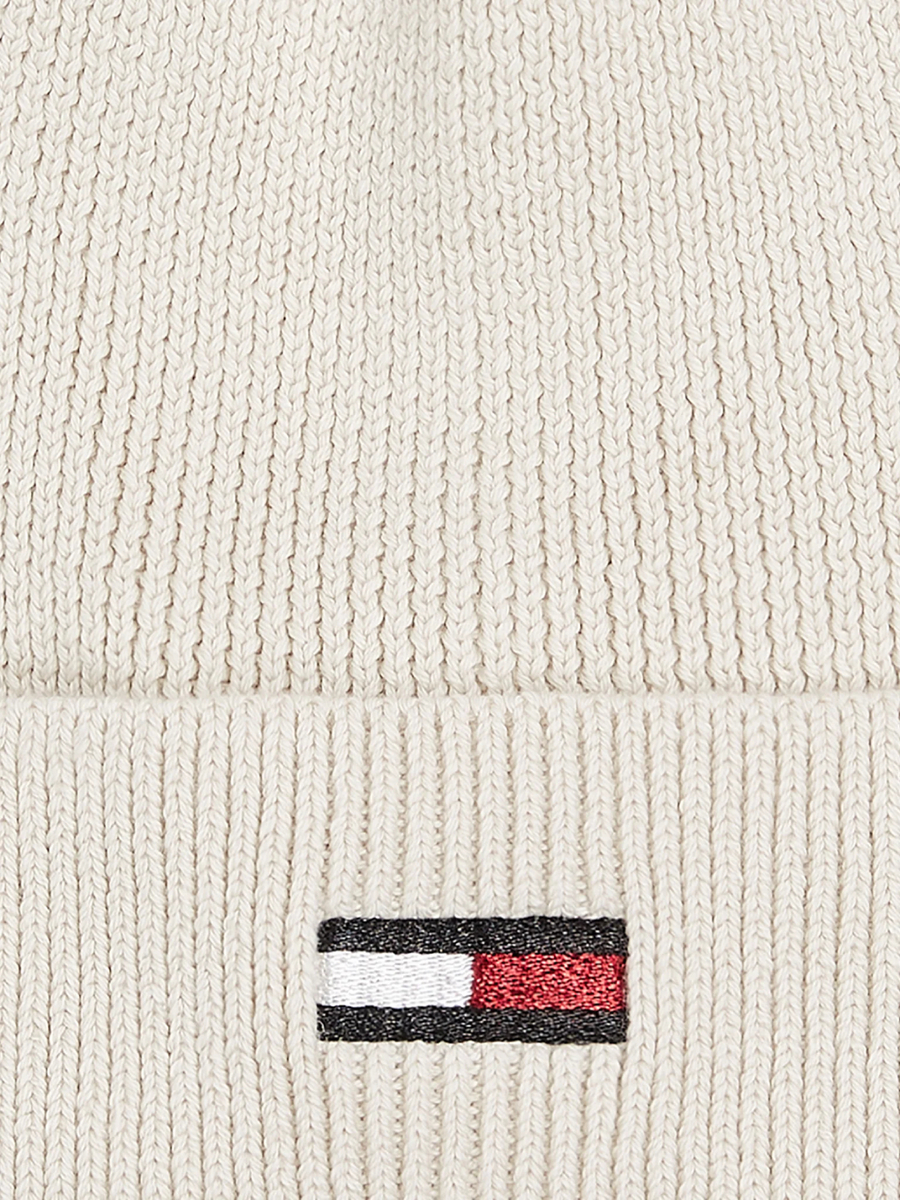detail Tommy Jeans dámska krémová čiapka
