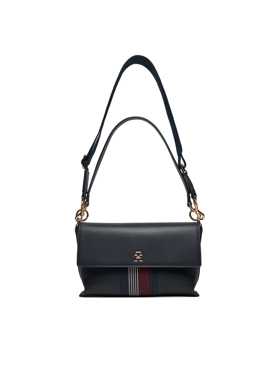 detail Tommy Hilfiger dámska tmavo modrá kabelka