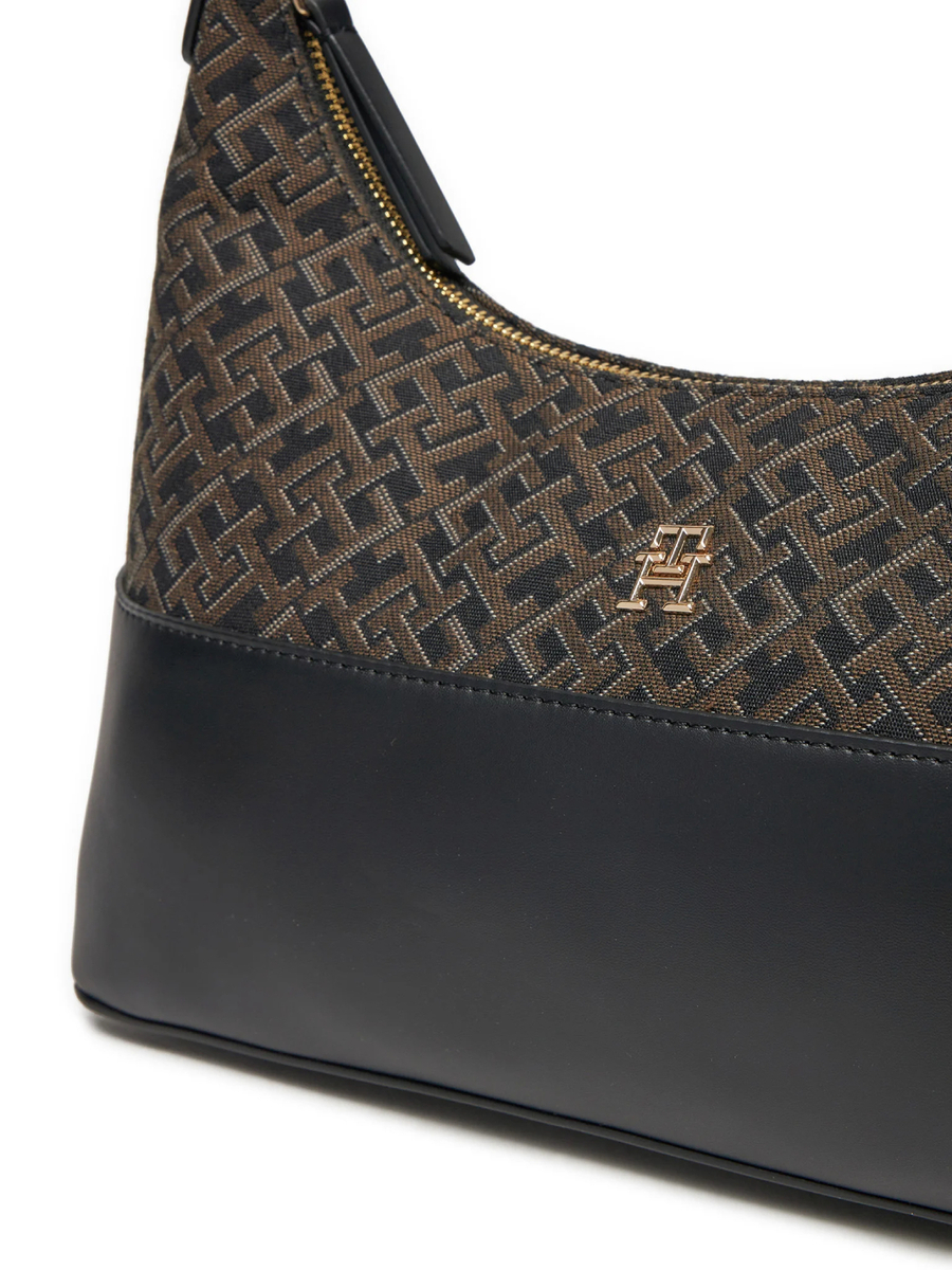 detail Tommy Hilfiger dámska čierna kabelka