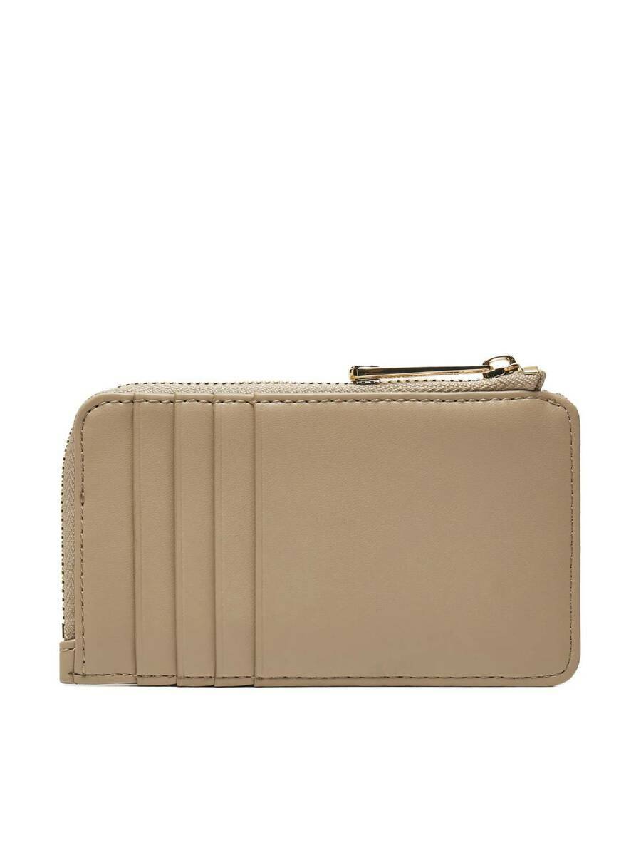 detail Tommy Hilfiger dámska béžová peňaženka na karty