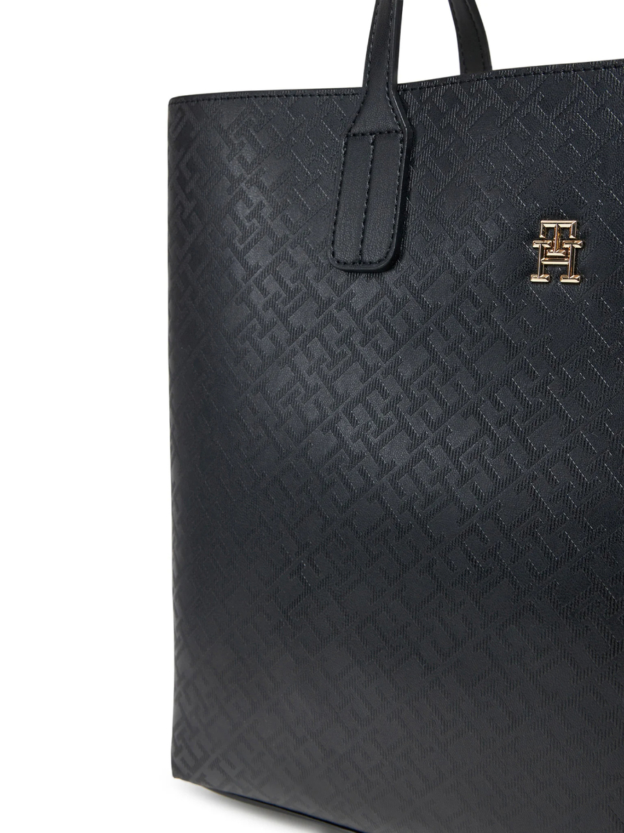 detail Tommy Hilfiger dámska čierna kabelka