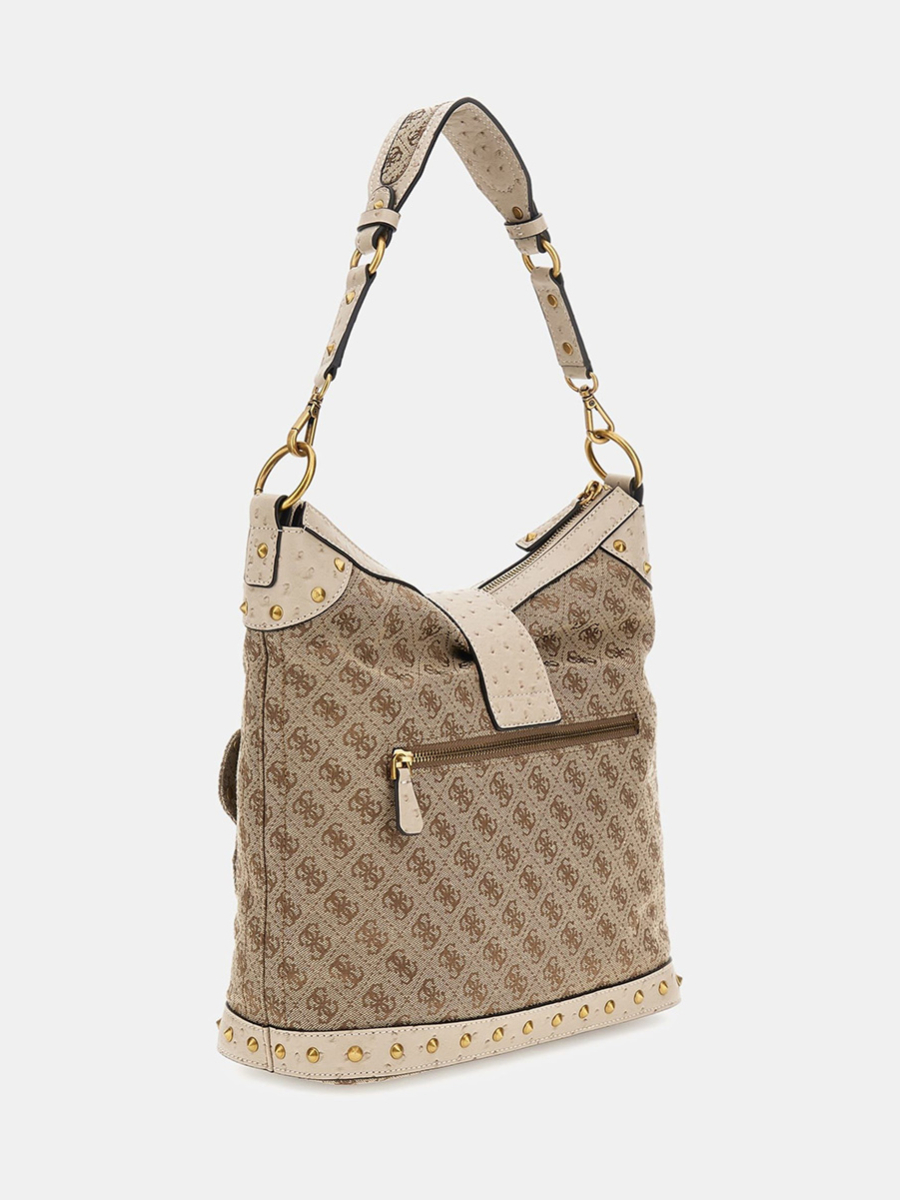 detail Guess dámska béžová kabelka