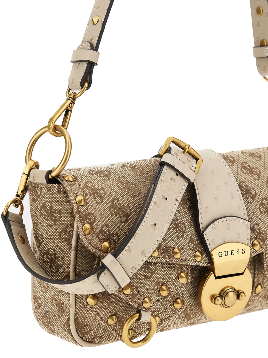 detail Guess dámska béžová kabelka
