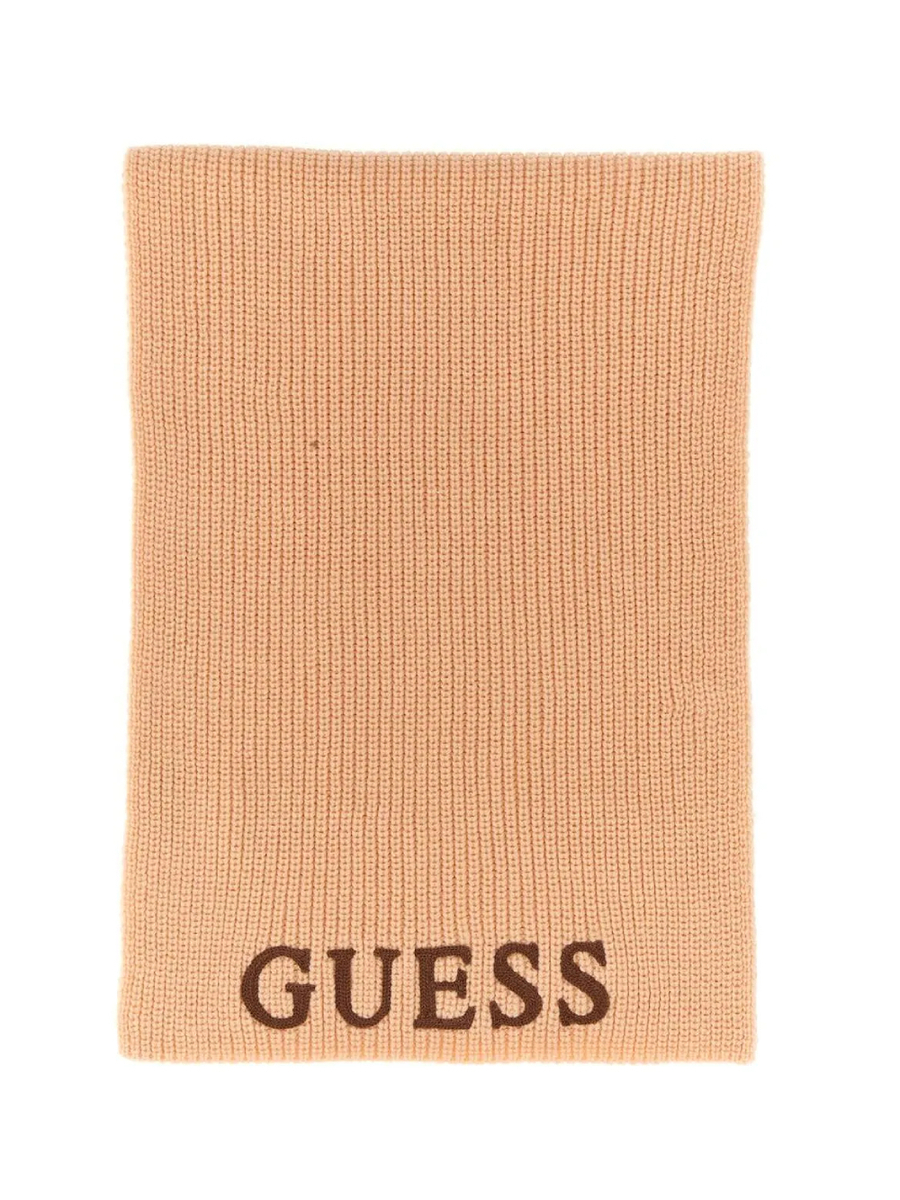 detail Guess dámska oranžová čiapka a šál