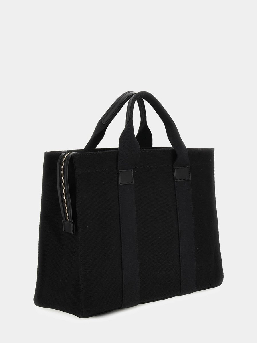 detail Guess dámska čierna kabelka